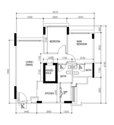 Blk 624C Punggol Central (Punggol), HDB 3 Rooms #211964771